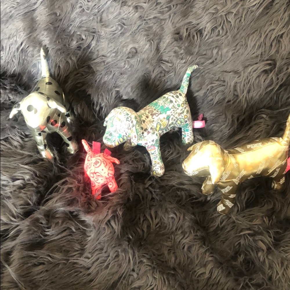 VS pink Pups lot of 4